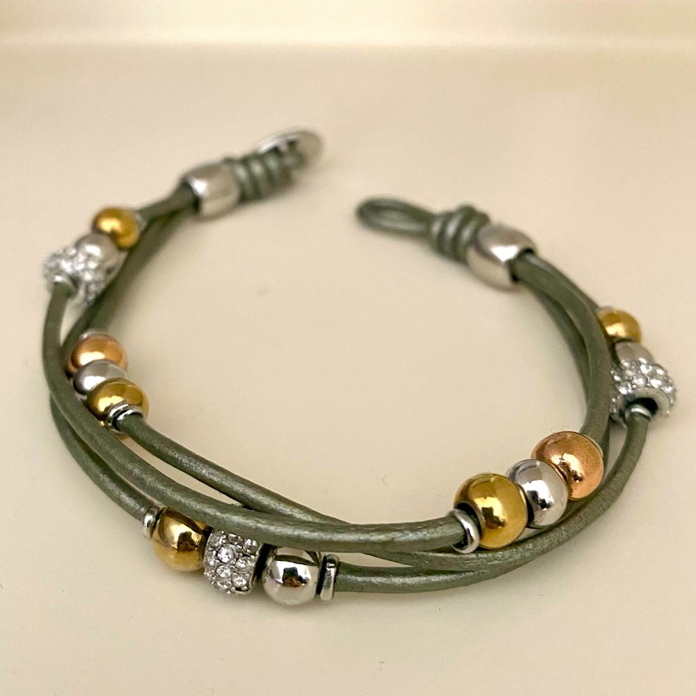 Fossil Rondel wrist wrap bracelet